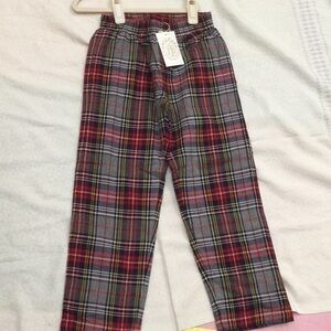 NWT TBBC Sheffield Flannel Pants In Park Lane Plaid